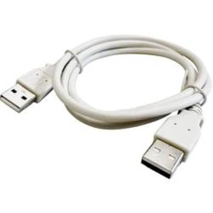 Kabel BKL Electronic 10080004/C, 1.00 m, světle šedá