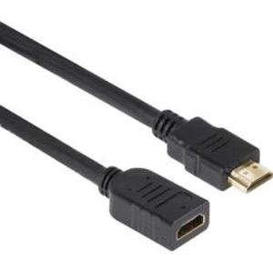 HDMI prodlužovací kabel club3D [1x HDMI zástrčka - 1x HDMI zásuvka] černá 5.00 m