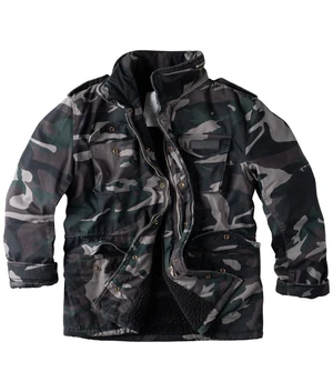 Bunda SURPLUS® Paratrooper Winter – Black Camo  (Barva: Black Camo , Velikost: 2XL)