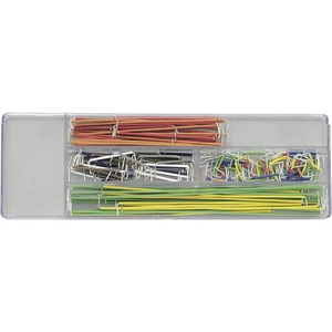 TRU COMPONENTS EIC-J-S sada zásuvných mostíkov    (d x š x v) 168 x 55.5 x 14.5 mm 70 ks