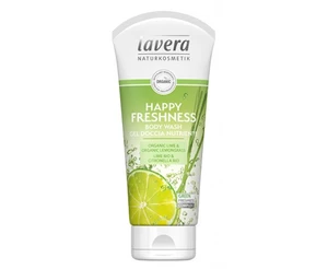 Lavera Sprchový a koupelový gel Happy Freshness Bio limetka a Bio citronová tráva 200 ml