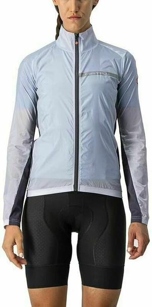 Castelli Squadra Stretch W Jacket Silver Gray/Dark Gray XL Kurtka