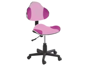 Studentská kancelářská židle Q-G2 Růžová,Studentská kancelářská židle Q-G2 Růžová