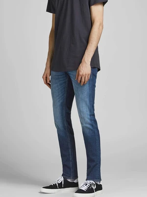 Dark Blue Slim Fit Jeans Jack & Jones Glenn - Men