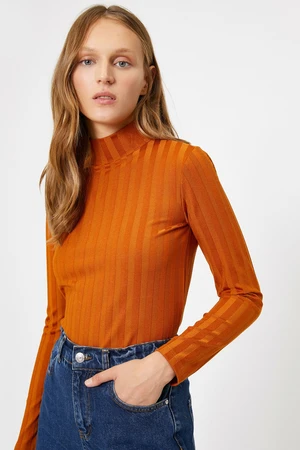 Koton Blouse - Orange - Slim fit