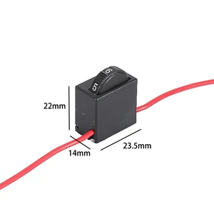 Speed Controller Switch Electric Angle Grinder AC220V 6 Speed Controller Switch Electric Grinder DR2-6/1FE 12A 250V Power Tool