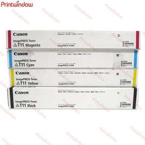 T11 Toner 1Set 4PCS New Original CMYK Toner for Canon ImagePress V1000 1000 Cyan Magenta Yellow Black