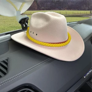 Cowboy Hat Holder Rope Organizers Hanging Hat Universal Car Storage Organizers Display Rack Home Storage Holder Decor Ornaments