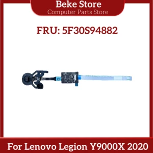 Beke For Lenovo Legion Y9000X 2020 Fingerprint Power Button Board With Cable 5F30S94882 Fast Ship