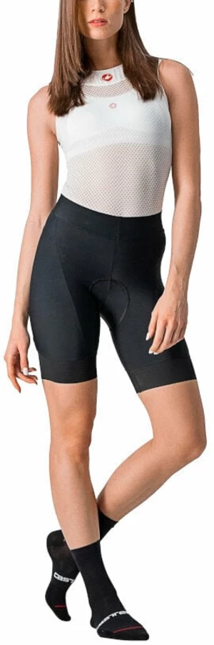 Castelli Prima W Short Black/Hibiscus XS Spodnie kolarskie