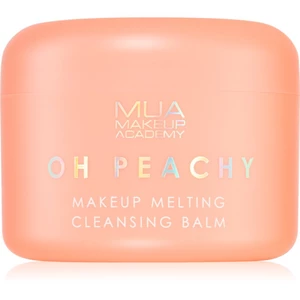 MUA Makeup Academy Oh Peachy odličovací balzám s obsahem oleje s vůní broskve 70 g