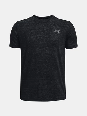 Under Armour UA Tech Vent Jacquard SS Triko dětské Černá