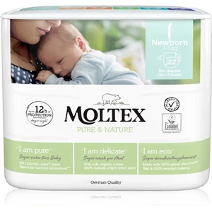 Moltex Pure & Nature Newborn Size 1 jednorázové EKO pleny 2 - 4 kg 22 ks