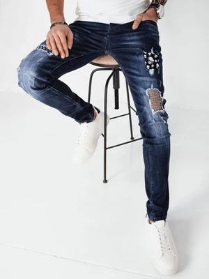 Men's Navy Blue Dstreet Denim Pants