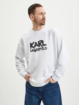 Karl Lagerfeld Mikina Bílá
