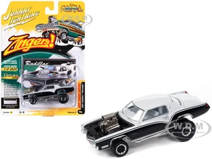 1967 Cadillac Eldorado "Radillac" White Lightning Pearl White and Tuxedo Black "Zingers" Limited Edition to 2620 pieces Worldwide "Street Freaks" Ser