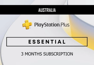 PlayStation Plus Essential 3 Months Subscription AU