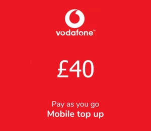 Vodafone PIN £40 Gift Card UK