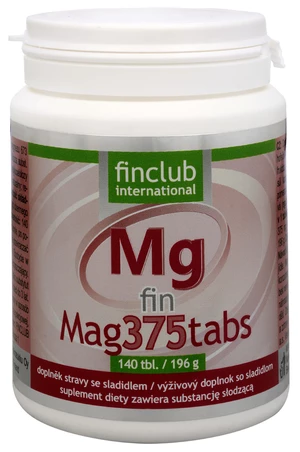 Finclub Fin Mag375tabs 140 tbl.