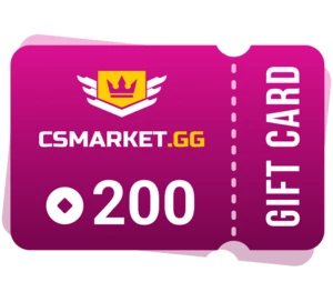 CSMARKET.GG 200 Gems Gift Card