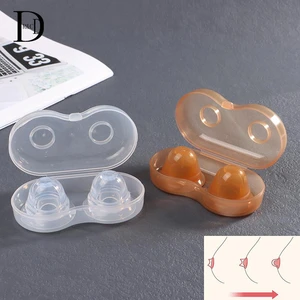 2PC Silicone Nipple Correction Niplette Nipple Shield Sucker Corrector Flat Silicone Nipple Breast Correction Inverted Nipple