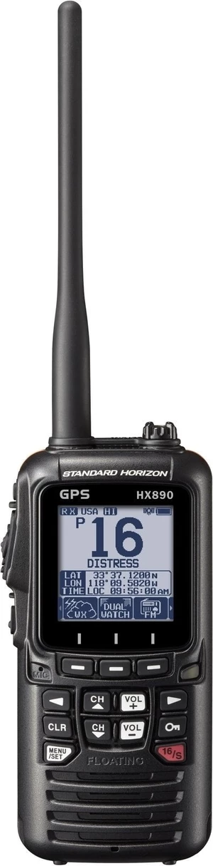 Standard Horizon HX890E GPS Transmisor VHF