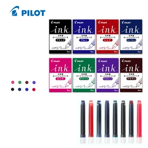 PILOT IRF-5S Smiley Face Pen Matching Ink 5pcs One-time Replaceable Ink Cartridge Is Not Carbon Ink and Does Not Block The Nib