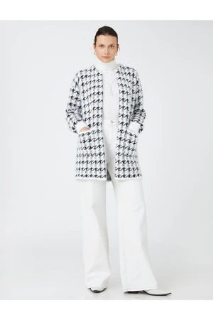 Koton Plush Knit Cardigan