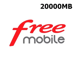Free 20000MB Data Mobile Top-up SN