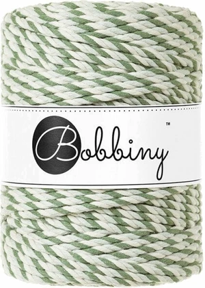 Bobbiny 3PLY Macrame Rope 5 mm Magic Green Cable