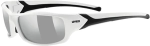 UVEX Sportstyle 211 White/Black/Litemirror Silver Gafas deportivas