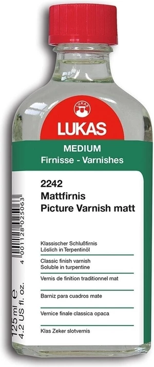 Lukas Surface Preparation and Varnish Glass Bottle 125 ml