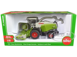 Claas 950 Jaguar Forage Harvester Green and Gray 1/50 Diecast Model by Siku