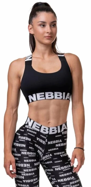 Nebbia Power Your Hero Iconic Sports Bra Black S Ropa interior deportiva