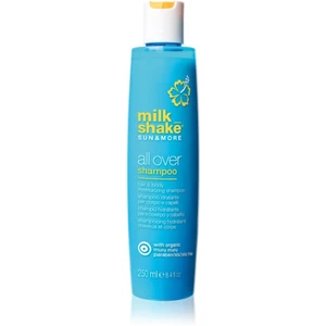 Milk Shake Sun & More All Over Shampoo hydratačný šampón na vlasy a telo 250 ml