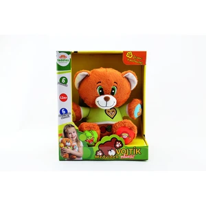TEDDIES Medvěd Vojtík pohádkový česky mluvící plyšový 12m+ TEDDIES Medvěd Vojtík pohádkový česky mluvící plyšový 12m+