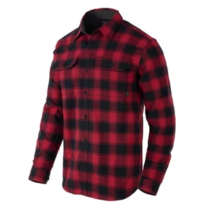 Košeľa Greyman Helikon-Tex® – CORAL CRIMSON CHECKERED (Farba: CORAL CRIMSON CHECKERED, Veľkosť: XL)