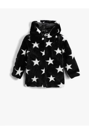 Koton Girl's Jacket Black - White 3wkg20030aw