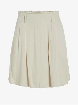 Beige short skirt VILA Vero - Ladies