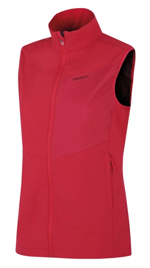 Women's softshell vest HUSKY Salien L pink