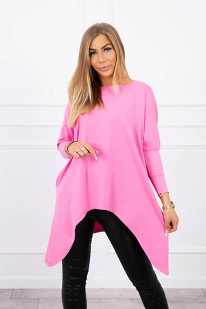 Blouse oversize light pink