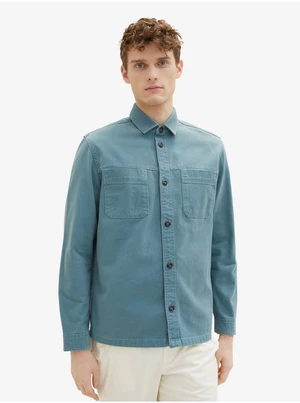 Green Men's Shirt Tom Tailor - Men