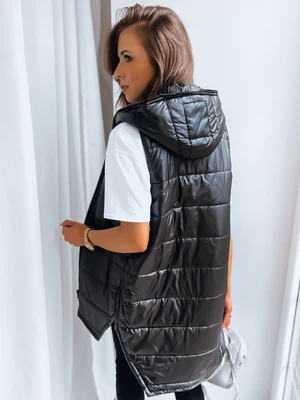 Women's long vest ASTIA black Dstreet z
