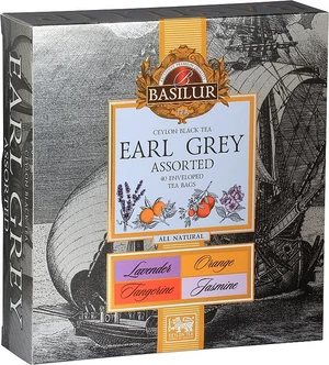 Basilur Earl Grey Assorted přebal 40 x 2 g