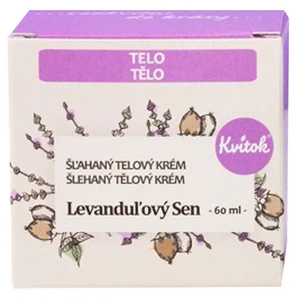 KVITOK šlehaný tělový krém Levandulový sen 60 ml