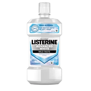 Listerine Advanced White Mild taste ústna voda 500 ml