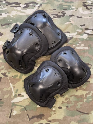 Chrániče kolen / loktů Protect® – Černá (Barva: Černá)