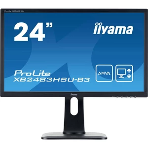 Iiyama ProLite XB2483HSU LED monitor 60.5 cm (23.8 palca) En.trieda 2021 E (A - G) 1920 x 1080 Pixel Full HD 4 ms HDMI ™