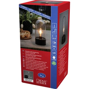 Konstsmide 1895-000 LED svietidlo   LED  čierna  so spínačom, časomerač