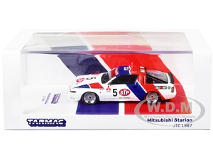 Mitsubishi Starion RHD (Right Hand Drive) 5 Kuminitsu Takahashi - Akihiko Nakaya "Japanese Touring Car Championship" (1987) 1/64 Diecast Model Car by